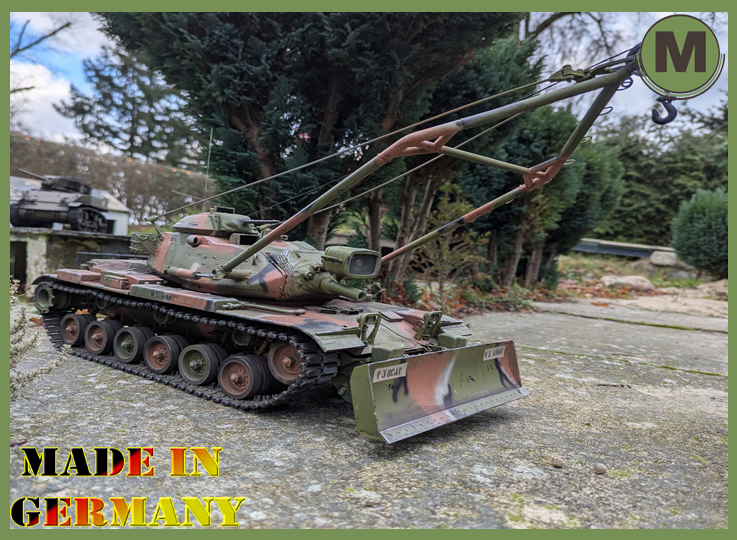 Ein Bergepanzer der M728